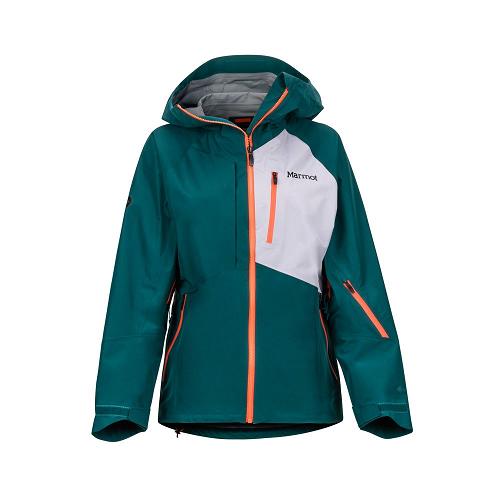 Marmot Ski Jacket Green NZ - Bariloche Jackets Womens NZ9156243